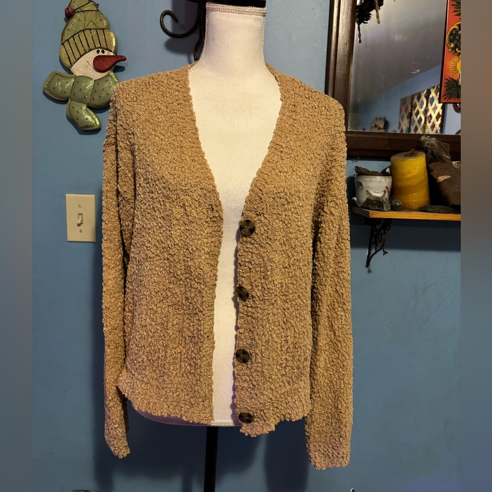 Social Standard by Sanctuary, Tan Popcorn, Button Down, Cardigan Sweater